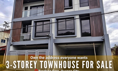 Brandnew Townhouse in Tandang Sora Quezon City Inside Secured Subdivision near Mindanao Avenue SD