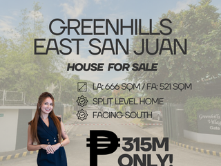 GREENHILLS EAST SAN JUAN HOUSE FOR SALE