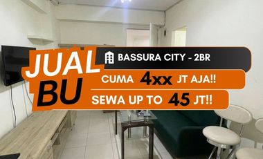 Jual BU Bassura City Apartemen 2BR Full Furnished Tower Atas Mall Lingkar Mega Kuningan