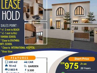 TERMURAH ‼️LEASE HOLD 20 years HOLIDAY HOME VILLA SANUR