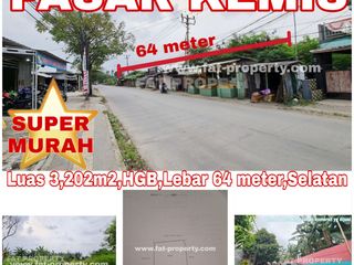 Dijual lahan komersil bersertifikat di pinggir jalan Pasar Kemis,Cikupa,Tangerang.