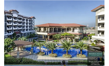 Corner Unit 2 Bedroom w/ Car Garage Condo in MARICIELO VILLAS Las Pinas
