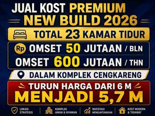JUAL KOSAN PREMIUM NEW BUILD CENGKARENG