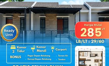 Dijual Rumah Baru Ready Stock di Grand Kedamean Regency Gresik
