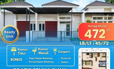 Dijual Rumah Hunian Serasa Villa di Grand Kedamean Regency Gresik