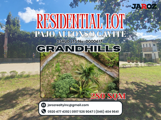 GRANDHILLS RESIDENTIAL | LOT FOR SALE | ALFONSO CAVITE