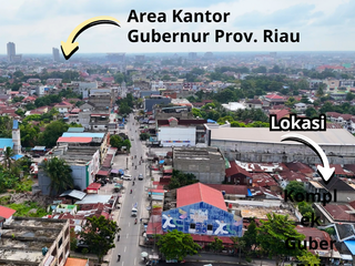 Aset Strategis Jl. Durian, Pekanbaru: 8 menit Kantor Gubernur Riau