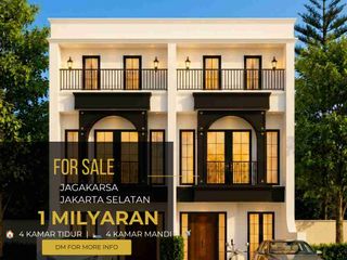 Rumah dijual di Jagakarsa Jakarta Selatan Harga 1 Milyar an bebas banjir