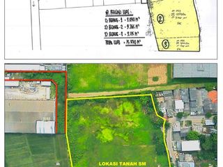 Dijual Tanah zona Industri  TANGERANG | JATAKE