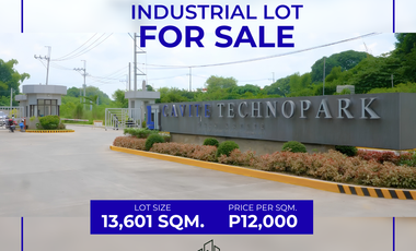 Industrial Lot For Sale in Naic, Cavite Technopark (PEZA-Zone)