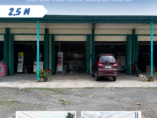 Dijual Tanah + Bangunan Di Jl Raya Plarung Bendosari Mulur Sukoharjo