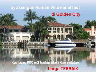 Dijual kavling View kanal Laut Bengkong golden City 600 M2 di bawah pasaran posisi terbaik