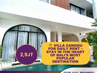 FOR RENT | LUXURY 3BR VILLA – CANGGU 🌴✨