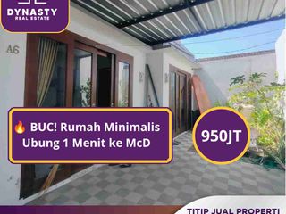 🏡 DIJUAL CEPAT | Rumah Minimalis Ubung, Denpasar Utara ✨