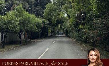 For Sale Vacant Lot in Forbes Park Village Makati