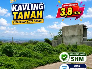 Tanah Cimahi Cipageran SHM Siap Bangun Rumah dan Cocok Investasi