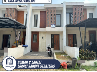 RUMAH 2 LANTAI LOKASI SANGAT STRATEGIS DI ARYA GREEN PAMULANG (HR44)