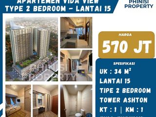 Dijual Apartement VidaView Lantai 15 Full Furnish