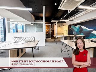104 sqm Fully Fitted Office for Sale in BGC | High Street South Corporate Plaza