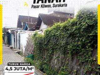 DIJUAL TANAH MURAH DI GANG CEMPACA SEMANGGI, PASAR KLIWON - SOLO