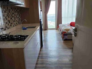view cantik apartemen breeze studio
