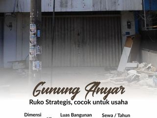Ruko Gunung Anyar Jaya, Strategis