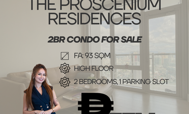 ROCKWELL MAKATI THE PROSCENIUM RESIDENCES 2BR CONDO FOR SALE