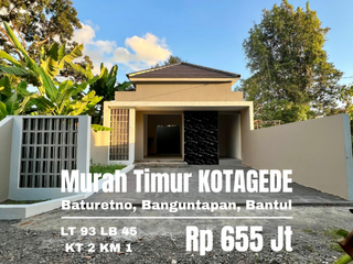 rumah baru murah timur kotahede Ngipik baturetno