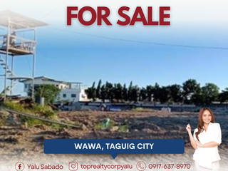 Commercial Lot for Sale in Wawa, Taguig City with Direct C6 Road Access