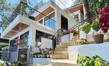 3 Storey House and Lot For Sale with Stunning Mountain and City View Located in Camp 7 Baguio City-JV2