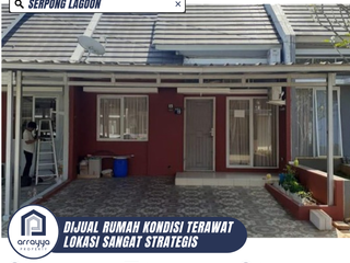 DIJUAL RUMAH KONDISI TERAWAT SIAP HUNI SERPONG LAGOON (EN679)