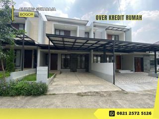 Rumah Over Kredit 2LT LT105 dkt Tol Jagorawi di Graha Laras Sentul Bogor
