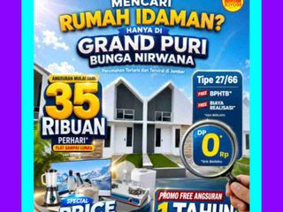 Perumahan Jember Subsidi Kampus Terlaris Viral Grand Puri Bunga Nirwana