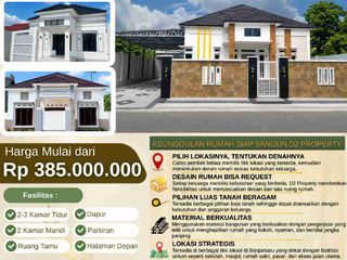 MENYEDIAKAN RUMAH MEWAH SIAP BANGUN MULAI TYPE 70 - 300