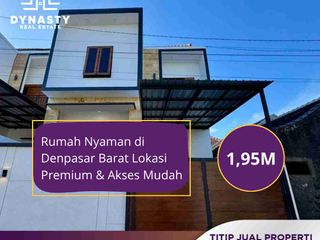🔥 Rumah Premium Semi Villa – Denpasar Barat
