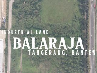 Tanah Industri Balaraja Barat dlm kawasan Graha Balaraja cocok Data Centre, Gudang, Pabrik n1129