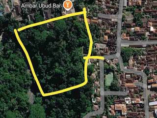Tanah Komersial Los Sungai Ayung Dekat Mandapa Ubud