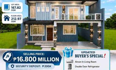 Powder Blue-Single Detached- House and Lot in.Corona Del Mar, Cebu
