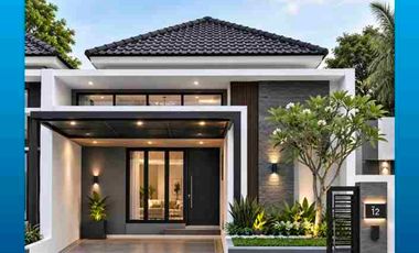 DIJUAL RUMAH SPESIAL MINIMALIS MODERN 1 LANTAI