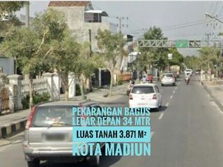 (L) Tanah+Bangunan Lama LD 34 mtr, Jl. Setiabudi KOTA MADIUN, Mantapp