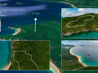 Nacpan Cliff El Nido Palawan 11.7 hectares Cliffside property