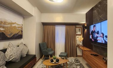 Corner 1 Bedroom Fully Furnished Unit With Parking for Sale in Taft East Gate Residences, Cebu