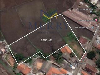 DIJUAL Lahan Kosong LOKASI STRATEGIS dekat BANDARA SOETA di Belendung Benda