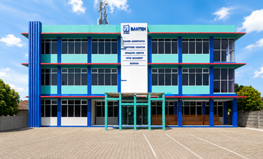DIJUAL CEPAT! Gedung Komersial Kampus di Cilegon Banten | LT 2.500 m² | SHM | Harga Nego