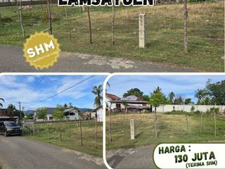 Dijual Tanah SHM 100 m di Lamsayuen | Ingin Jaya | Aceh Besar