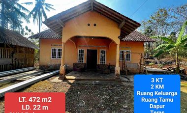 Jual Rumah Murah di Semanu Tepus Gunungkidul 472 m2 hanya 185 jt