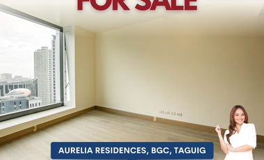 3BR 3 Bedroom Deluxe Aurelia Residences, BGC, Taguig