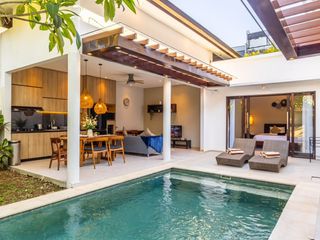VILLA MODERN 2 BR FULL FURNISHED DI UMALAS SEMINYAK