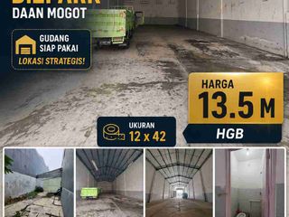 Dijual Gudang Luas 504m² di Green Sedayu Bizpark Daan Mogot