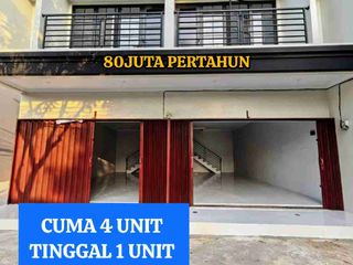 RUKO DI SEWAKAN TINGGAL 1 UNIT DARI 4 UNIT DI JAGAKARSA